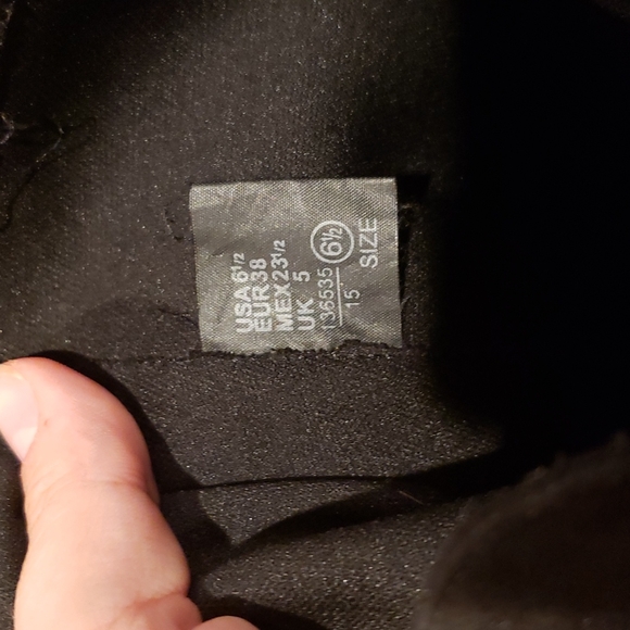 Deflex Comfort Straight Black Boots, 6.5 - Picture 8 of 9